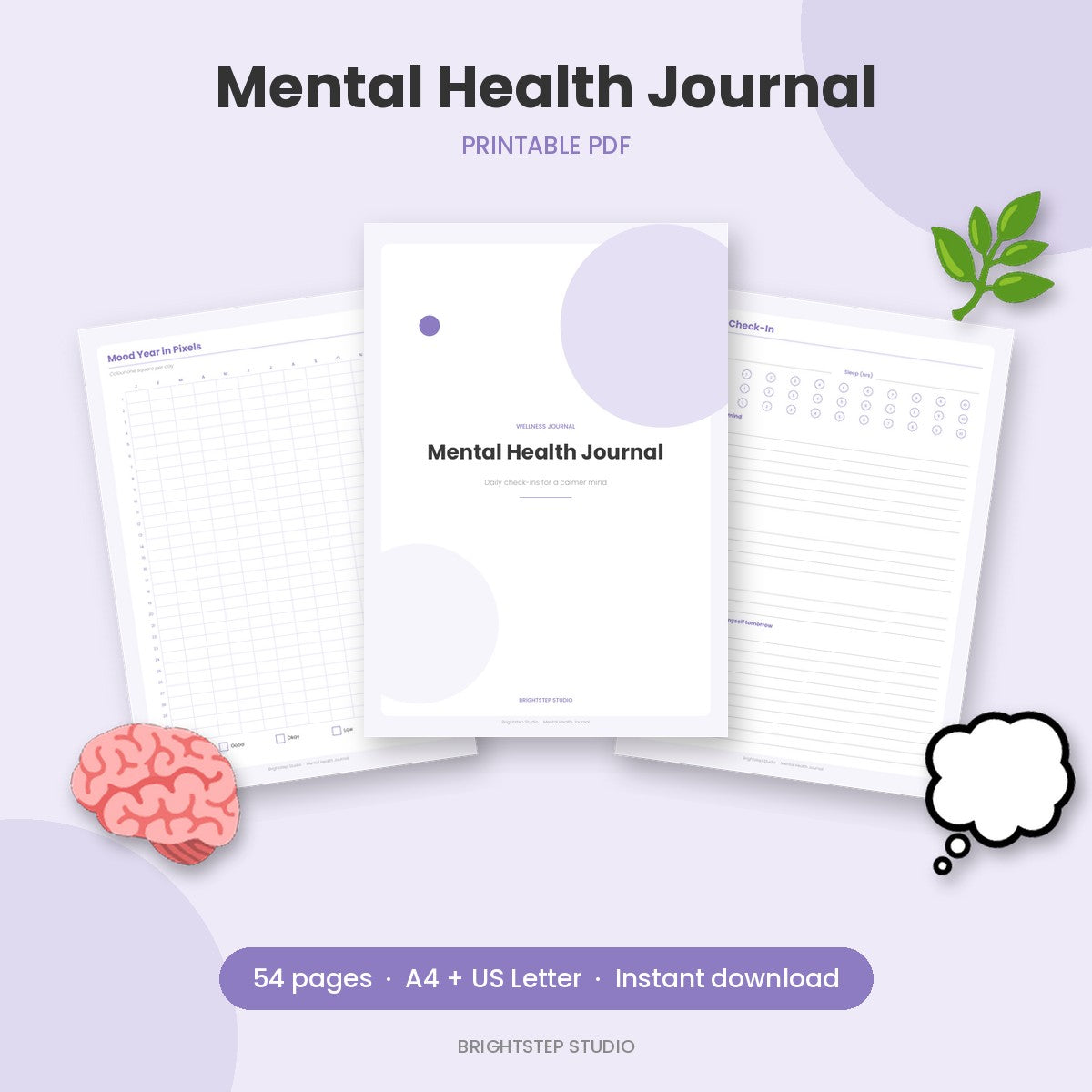 Mental Health Journal | Printable PDF