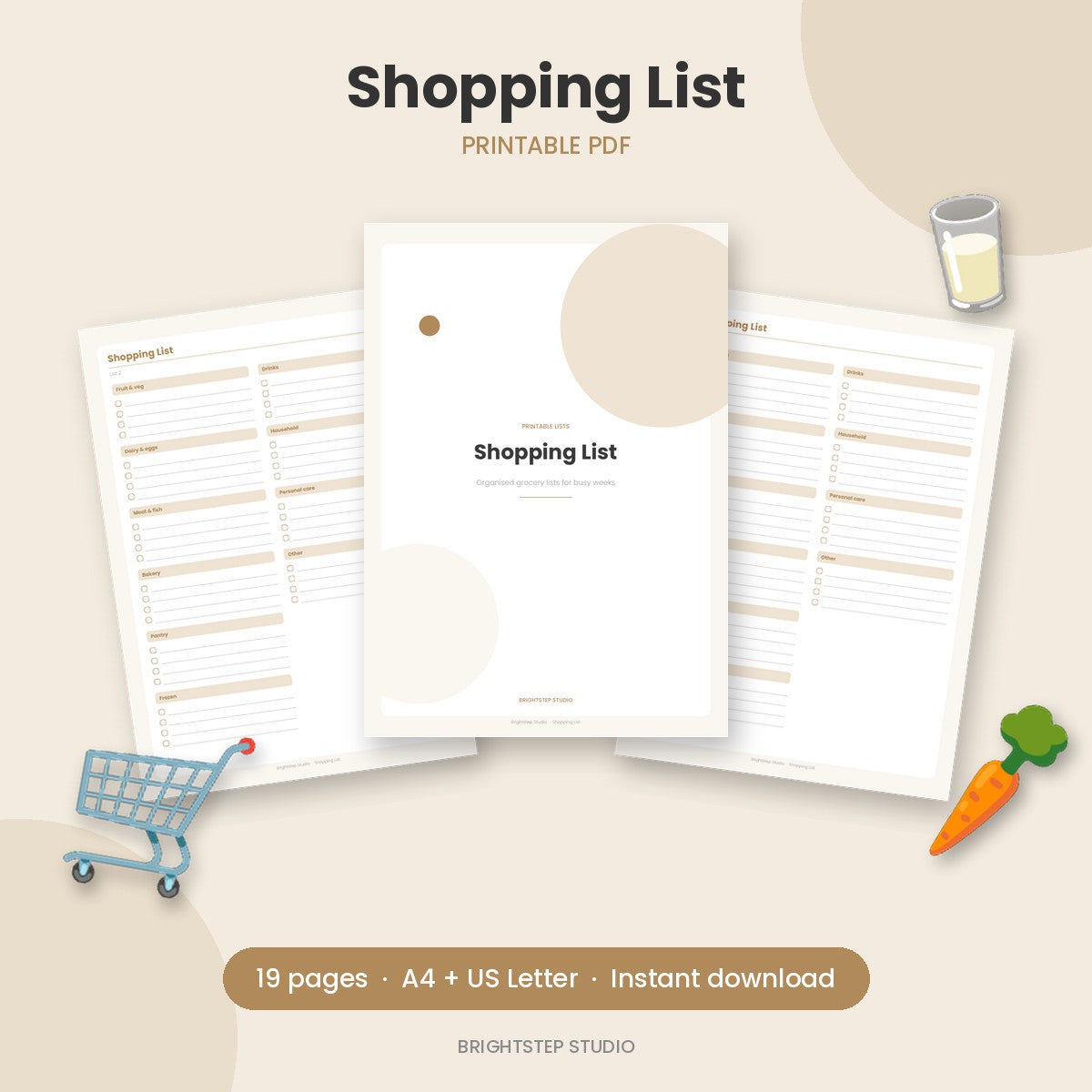 Shopping List | Printable PDF