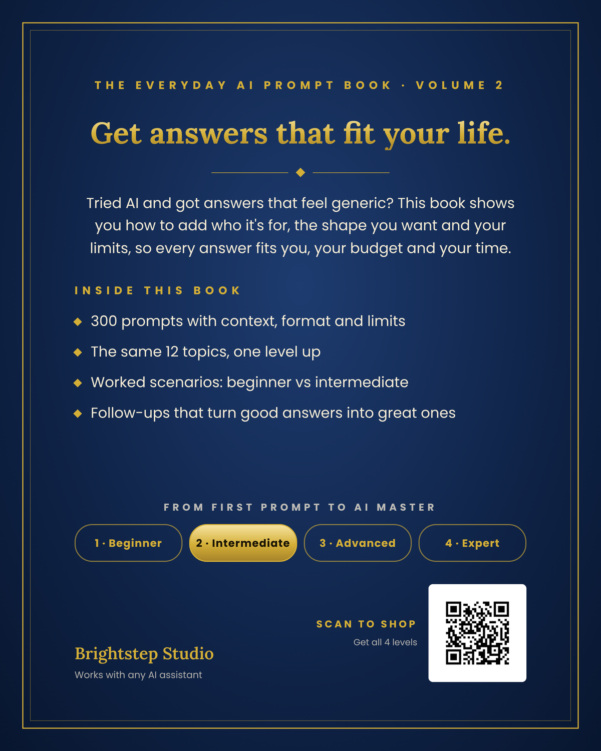 The Everyday AI Prompt Book, Volume 2: Intermediate
