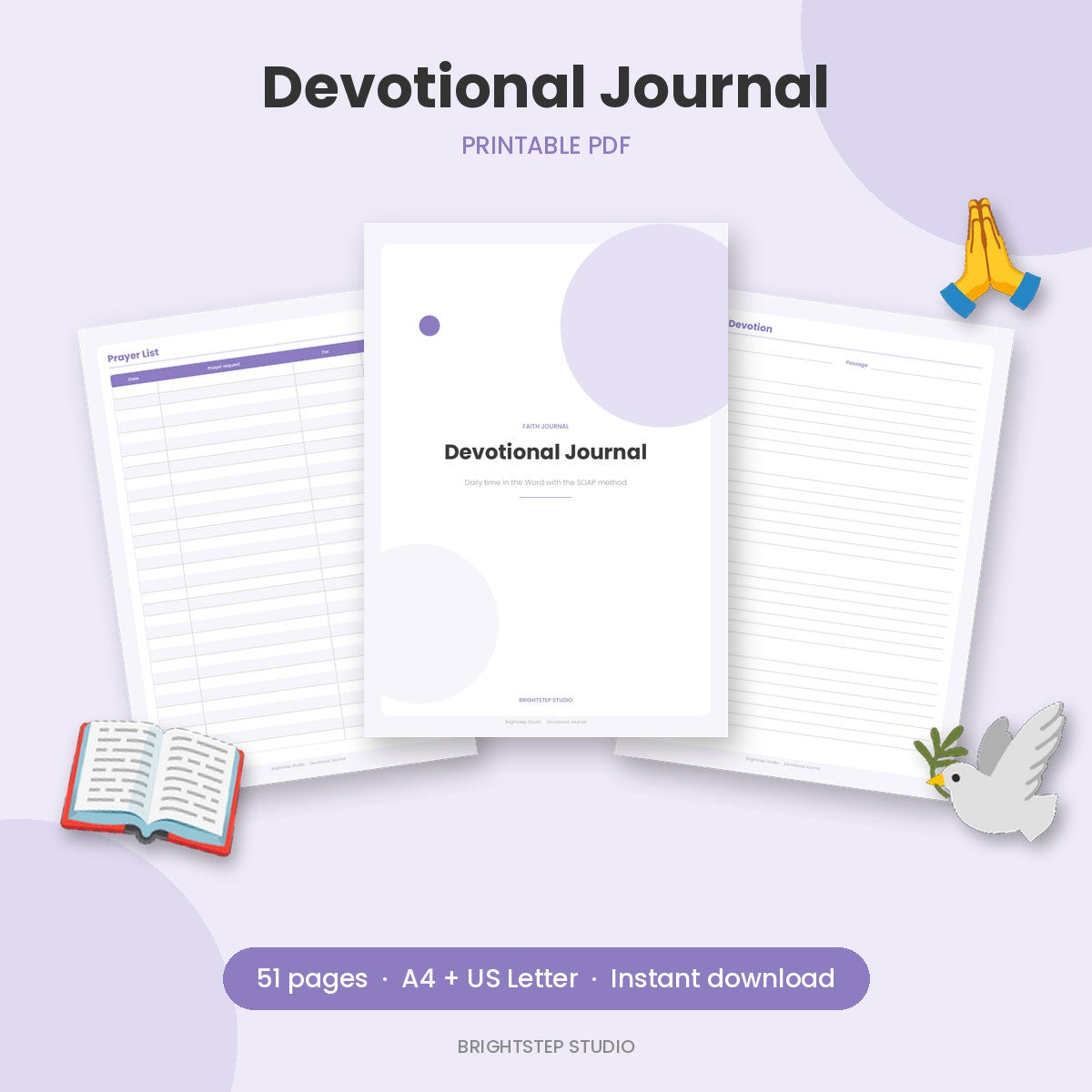Devotional Journal | Printable PDF