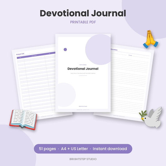 Devotional Journal | Printable PDF