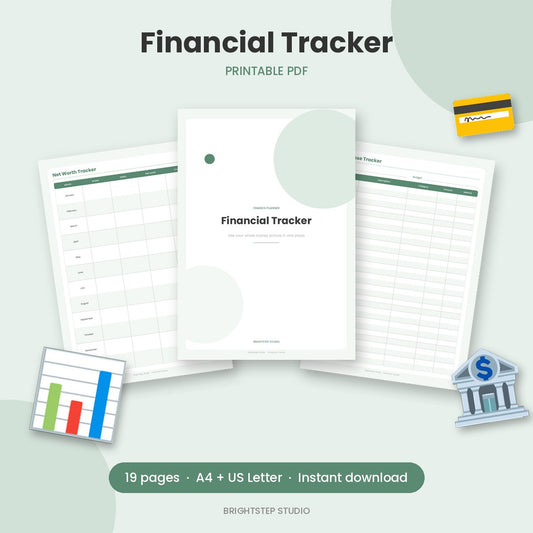 Financial Tracker | Printable PDF