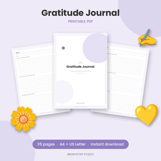 Gratitude Journal | Printable PDF
