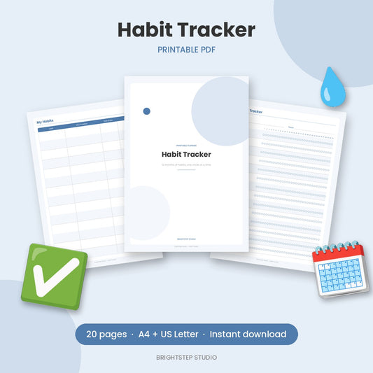 Habit Tracker | Printable PDF