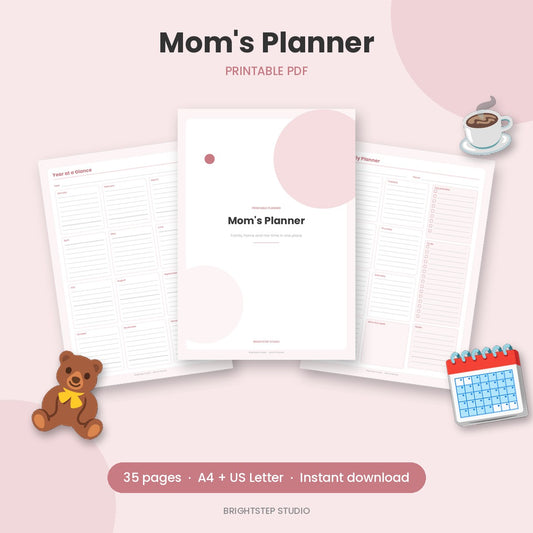 Mom's Planner | Printable PDF