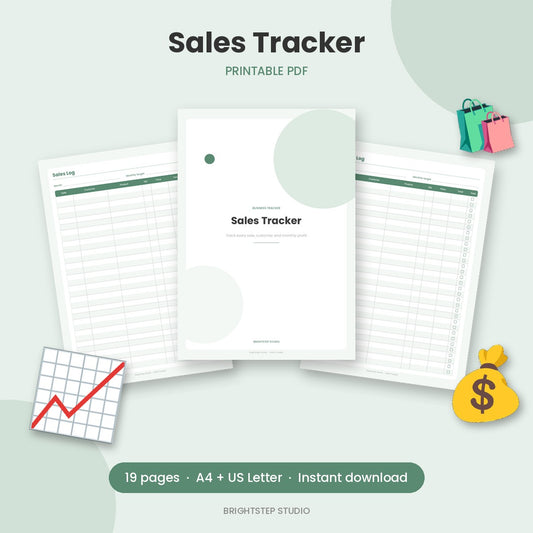 Sales Tracker | Printable PDF