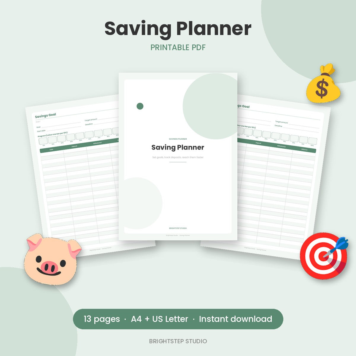 Saving Planner | Printable PDF