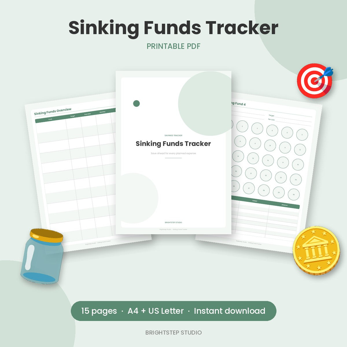 Sinking Funds Tracker | Printable PDF