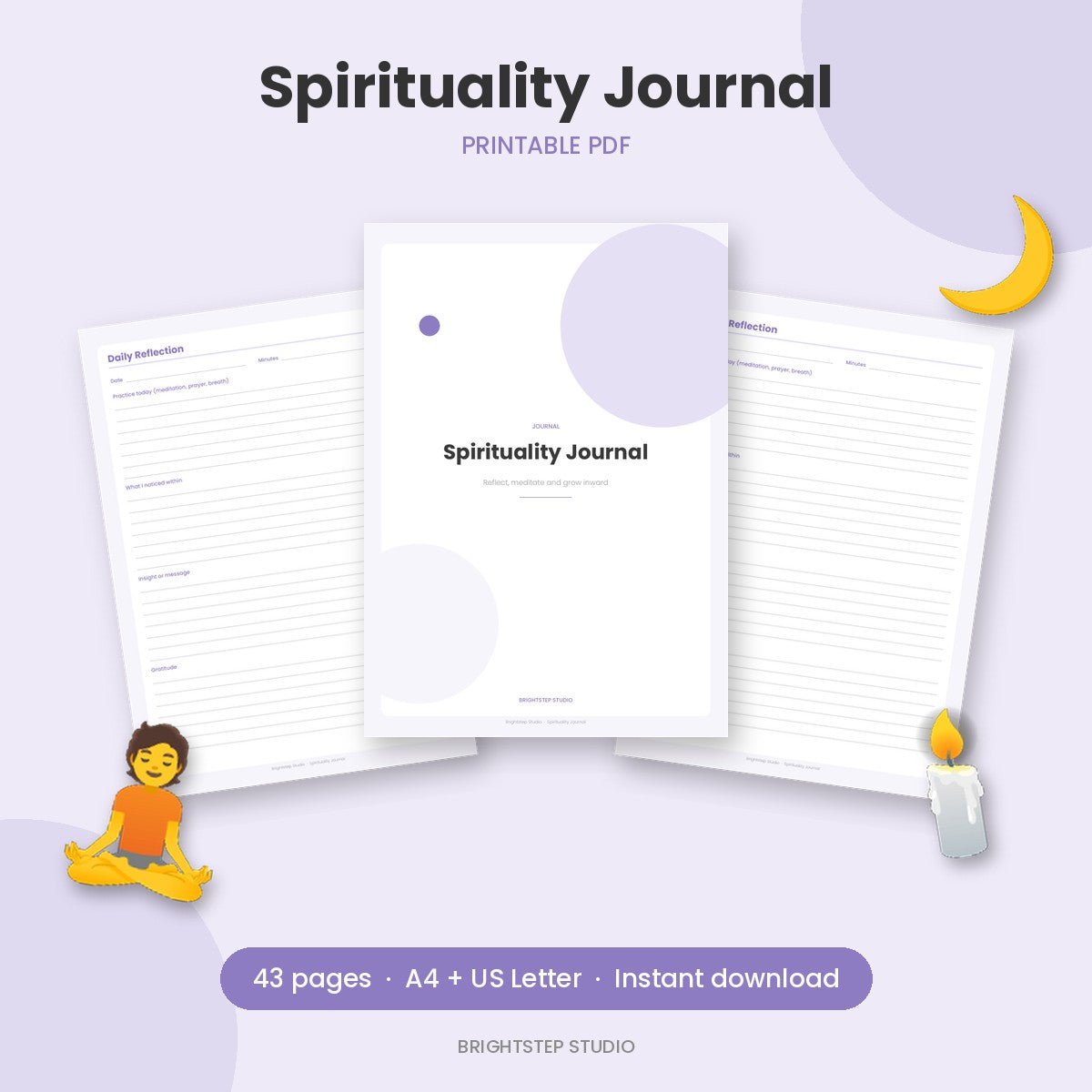 Spirituality Journal | Printable PDF